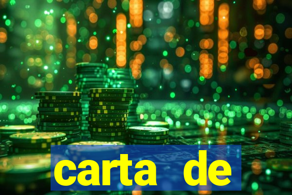 carta de apresentação primeiro emprego