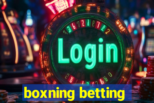 boxning betting