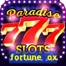 fortune ox horários pagantes