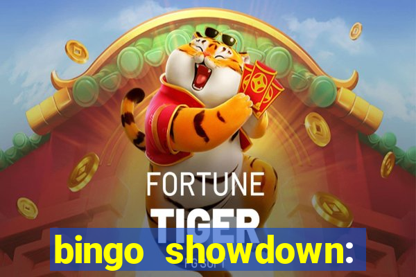 bingo showdown: jogo de bingo