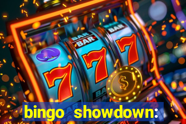 bingo showdown: jogo de bingo