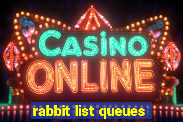 rabbit list queues