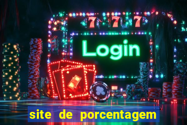 site de porcentagem de jogos pg slot