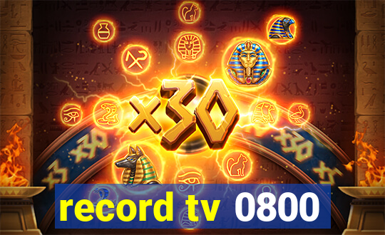 record tv 0800