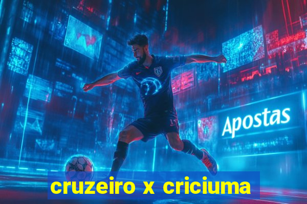 cruzeiro x criciuma