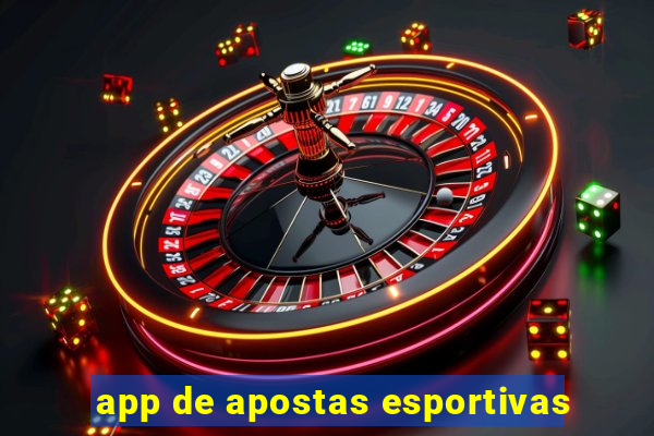 app de apostas esportivas