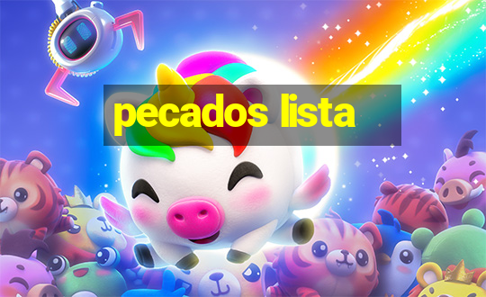 pecados lista