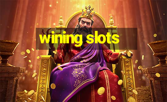 wining slots