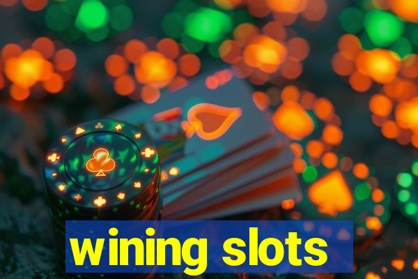 wining slots