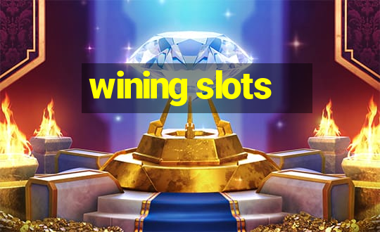 wining slots