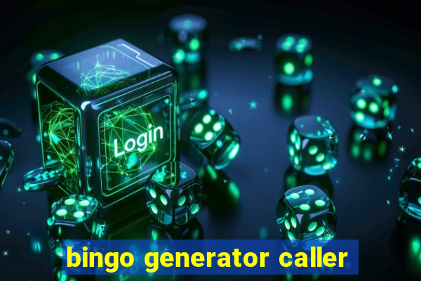 bingo generator caller