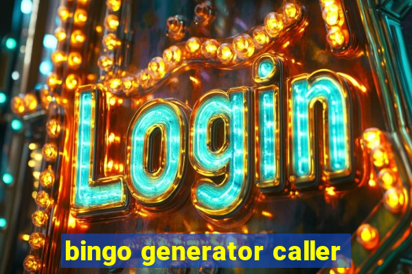 bingo generator caller