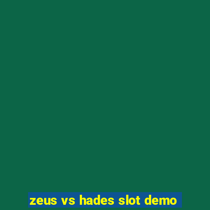 zeus vs hades slot demo