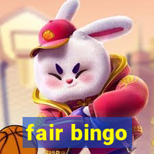 fair bingo