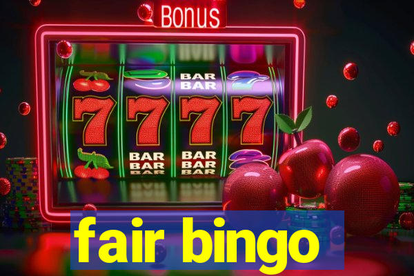 fair bingo