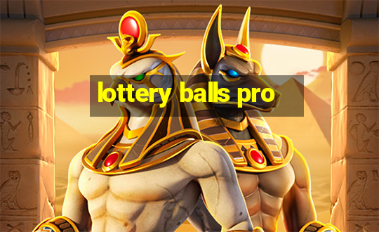 lottery balls pro