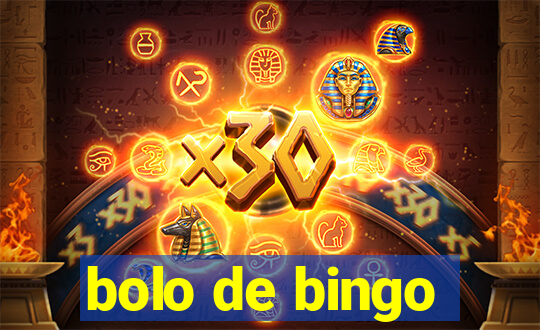 bolo de bingo