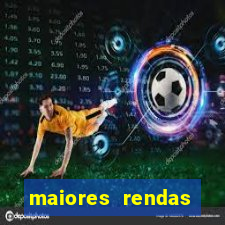 maiores rendas futebol brasileiro