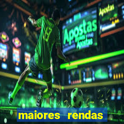 maiores rendas futebol brasileiro