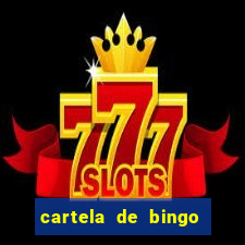 cartela de bingo para imprimir gratis