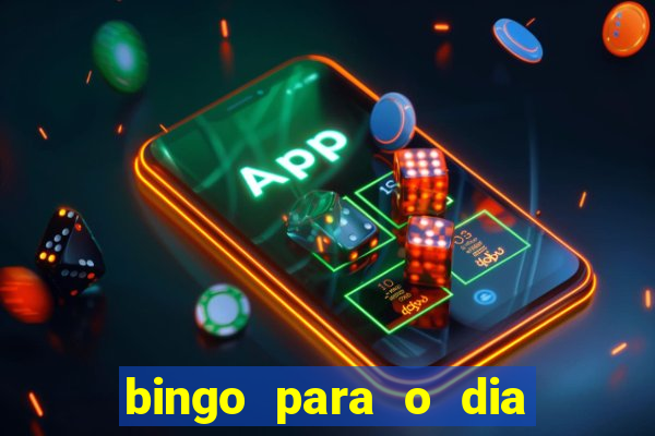 bingo para o dia do estudante