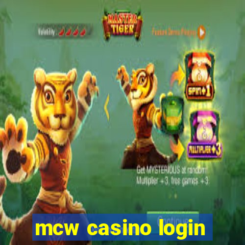 mcw casino login