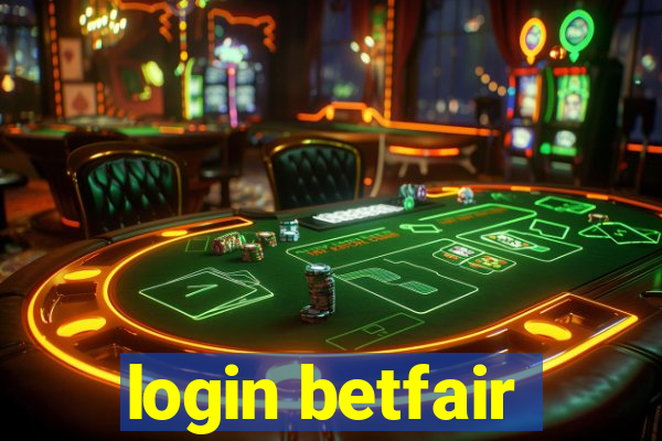 login betfair