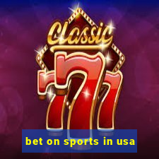 bet on sports in usa