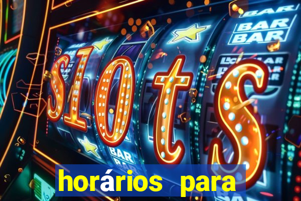 horários para jogar fortune rabbit