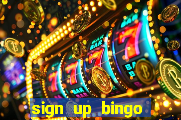 sign up bingo bonus no deposit