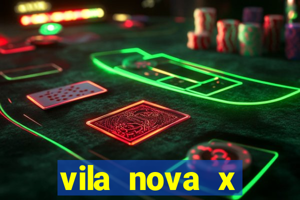 vila nova x novorizontino palpite