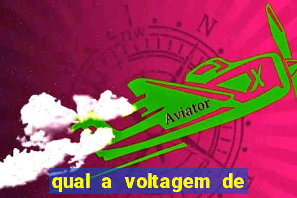 qual a voltagem de santos sp