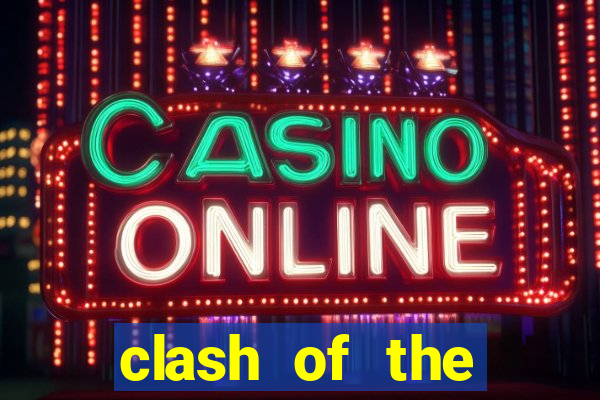 clash of the beasts slot free play