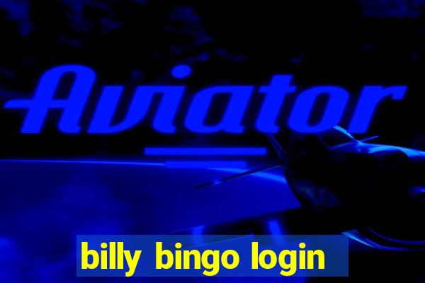 billy bingo login