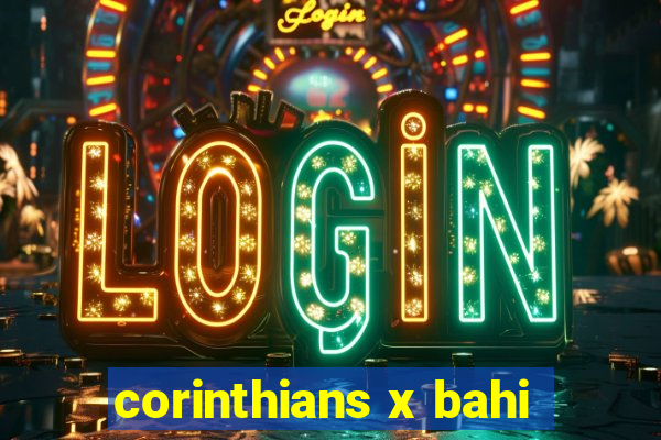 corinthians x bahi