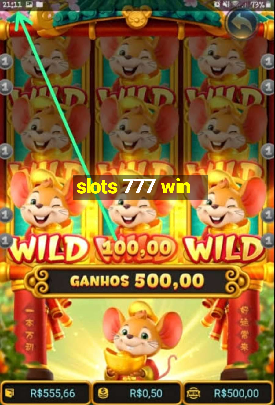 slots 777 win