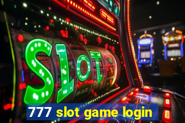 777 slot game login