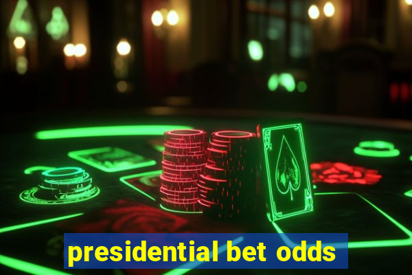 presidential bet odds