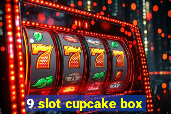 9 slot cupcake box