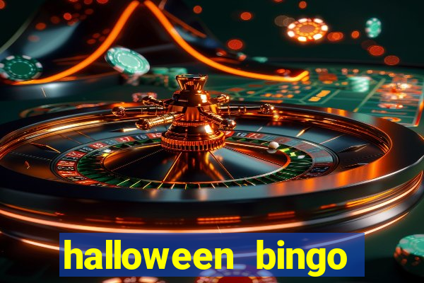 halloween bingo card generator