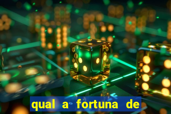 qual a fortuna de mari maria