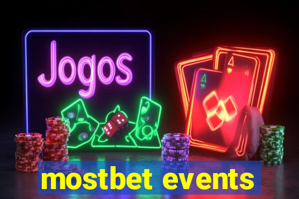 mostbet events