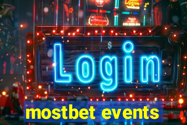 mostbet events