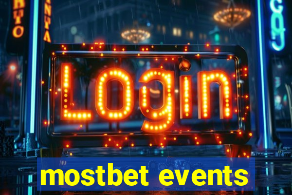 mostbet events