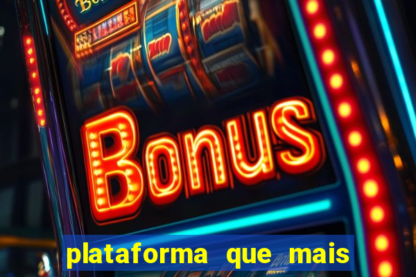 plataforma que mais paga casino