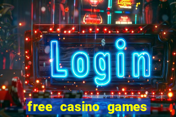 free casino games slots machines