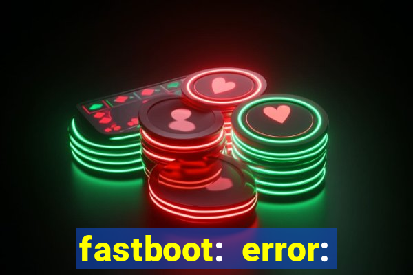 fastboot: error: failed to identify current slot