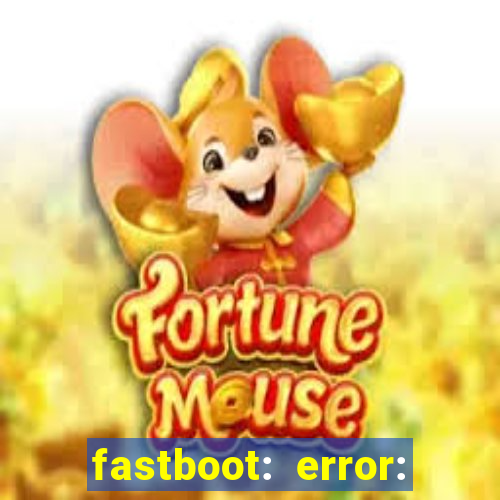 fastboot: error: failed to identify current slot