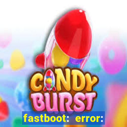 fastboot: error: failed to identify current slot