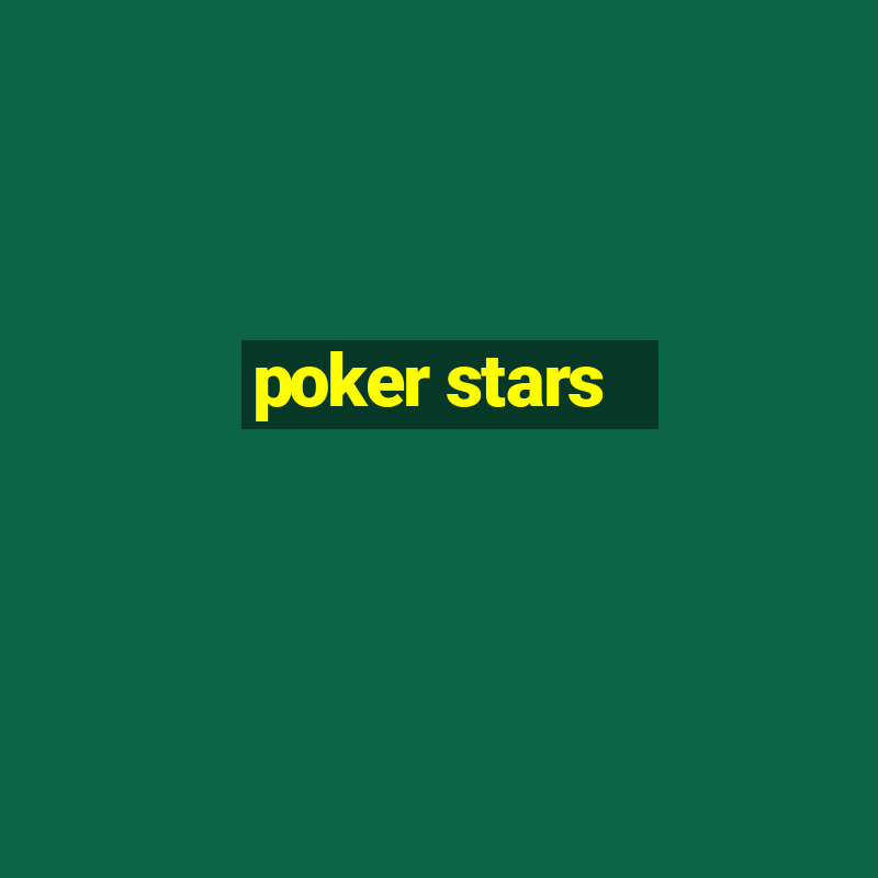 poker stars